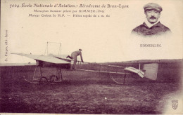 69 - RHÔNE - Ecole Nationale D'aviation. Aérodrome De Bron-Lyon. KIMMERLING - Bron
