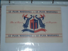 BUVARD-   Le Plan Marshall - P
