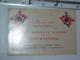 BUVARD-   Le Plan Marshall - P