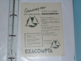 BUVARD-   Exacompta Les Deux Sapins - Papelería