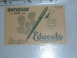 BUVARD  Stylo Edacoto   Encre Bachelor - Papelería