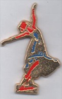 Beau Pin´s , Patinage Artistique , UNSS - Skating (Figure)