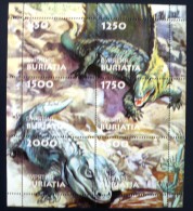 RUSSIE (ex URSS) Animaux Prehistoriques, Prehistorics Animals. 6 Valeurs EMISES EN 1996 **  MNH Neuf Sans Charniere (2) - Vor- U. Frühgeschichte