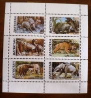 RUSSIE (ex URSS) Animaux Prehistoriques, Prehistorics Animals. 6 Valeurs EMISES EN 1998**  MNH Neuf Sans Charniere (D7) - Vor- U. Frühgeschichte