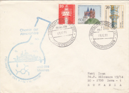 SHIP, POLARSTERN SHIP, GERMAN POLAR EXPEDITION, CHEMISTRY AND ATMOSPHERE, SPECIAL COVER, 1991, GERMANY - Navires & Brise-glace