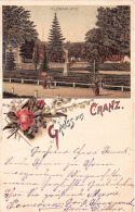 Gruss Aus Cranz - Floraplatz - 1898 - TBE ! Very Good Condition - Ehemalige Dt. Kolonien