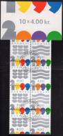 DENMARK 1999 Millennium Booklet S104 With Cancelled Stamps.  Michel MH59, SG SB200 - Booklets