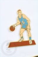 Basketball Player - Signed Béraudy Et Vaure - Pin Badge #PLS - Pallacanestro