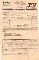 S.N.C.F. IMPRIME EXPEDITION PETITE VITESSE  1948 - Sonstige & Ohne Zuordnung