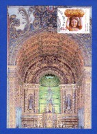 CARTE MAXIMUM -- A ARTE E OS DESCOBRIMENTOS PORTUGUESES - RETÁBULO DA CAPELA MOR DA IGREJA DE S. JOSÉ - Cartes-maximum (CM)