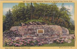 Laura Spelman Rockelefeller Memorial On Newfound Gap Parking Area Great Smoky Mountain National Park Tennessee - Smokey Mountains