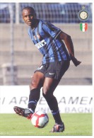 PROMOCARD N°  9039   INTER CARD COLLECTION N° 5 2009/2010 VIEIRA - Advertising