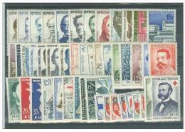 France - Année Complète 1958 (Cote 61 €uros Y&T) - 1950-1959