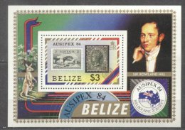 Belize 1984 Expo, Ausipex '84, Melbourne, Perf. Sheet, MNH S.086 - Belize (1973-...)