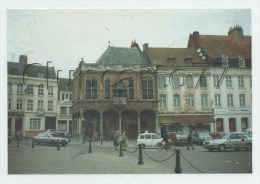 Aire-sur-La-Ly (62) : Photo Projet CP GF Le Magasin De Chaussure Cendry Sur La Place  En 1992 (animé) RARE. - Aire Sur La Lys