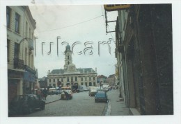 Aire-sur-La-Lys (62) : Photo Projet CP GF Le Marché Sur La Place De La Mairie  En 1992 (animé) RARE. - Aire Sur La Lys