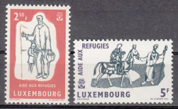 Luxembourg   Scott No.   357-58      Unused Hinged     Year  1960 - Gebruikt