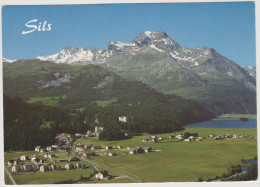 CARTOLINA - SILS MARIA IM OBERENGADIN - SVIZZERA - SUISSE - GRISONS - 1989 - Viaggiata Per Venosc - Sils Im Engadin/Segl