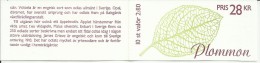 SWEDEN - SVERIGE - SVEZIA 1994 FRUITS TRUIT BOOKLET LIBRETTO UNUSED NUOVO MNH - Hojas Bloque