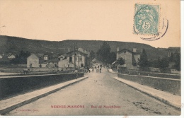 ( CPA 54 )  NEUVES-MAISONS  /  Rue De Neufchâteau  - - Neuves Maisons