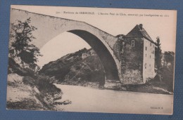 38 ISERE - CP ENVIRONS DE GRENOBLE - L'ANCIEN PONT DE CLAIX CONSTRUIT PAR LESDIGUIERES EN 1611 - EDITION H. S. N° 592 - Claix