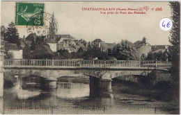 CHATEAUVILLAIN Vue Prise Du Pont Des Malades - Chateauvillain