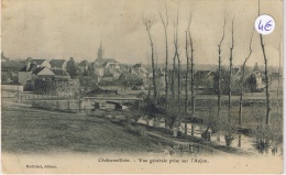 CHATEAUVILLAIN Vue Générale Prise Sur L'Aujon - Chateauvillain