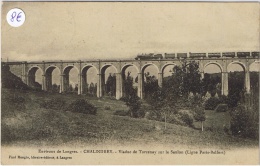 CHALINDREY Viaduc De Torcenay Sur Le Saulon (Ligne Paris-Belfort) (train) - Chalindrey