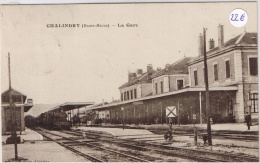 CHALINDRY La Gare (CHALINDREY, Train) - Chalindrey