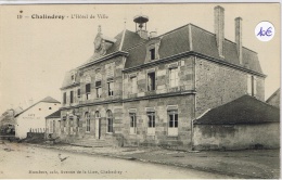 CHALINDREY L' Hôtel De Ville (café, Restaurant) - Chalindrey