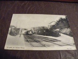 A162..CPA..77..SEINE & MARNE... .La Gare De VAIRES-TORCY....... Rare Beau Plan Animé.. Ecrite & Voyagée 1907 - Vaires Sur Marne