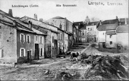 CPA France 57 - Moselle - LORQUIN - LORCHINGEN  - Alte Brunnenstr. - Carte Postale // - Lorquin