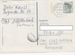 DORTMUND COAL MINE, PC STATIONERY, ENTIER POSTAL, 1994, GERMANY - Cartoline - Usati