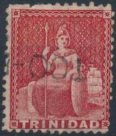TRINIDAD TRINITÉ Poste  4 (o) Dentelé 12 1/2 X 13 [colonie Britannique] (CV 100 €) - Trinidad & Tobago (1962-...)