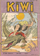 Kiwi N° 409 - Editions Lug - Mai 1989 - Avec Blek Le Roc Et Lone Wolf - BE - Kiwi