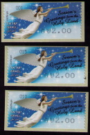 2013 Israel Season's Greetings Rom The Holy Land 2013 ATM  Mashine Numbers Set - Affrancature Meccaniche/Frama