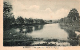 Mareuil Sur Lay : étude De Paysage - Mareuil Sur Lay Dissais