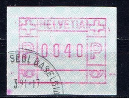 CH+ Schweiz 1979 Mi 3 Rosetten C 0040 Automatenmarke - Automatic Stamps
