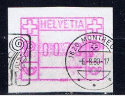 CH+ Schweiz 1979 Mi 3 Rosetten C 0070 Automatenmarke - Automatic Stamps