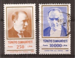 Turkije     Y / T       2698 / 2699       (O) - Used Stamps