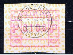 CH+ Schweiz 1990 Mi 4 Kreuze C 0100 Automatenmarke - Automatic Stamps