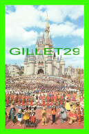 Delcampe - WALT DISNEY WORLD - CINDERELLA CASTLE ANIMATED - TRAVEL IN 1986 - - Disneyworld