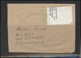 SOUTH AFRICA Envelope Brief Postal History Air Mail ZA 028 POSTAGE PAID Stamp - Cartas & Documentos