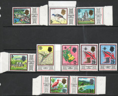 Trinidad & Tobago 1969 - Selection Of MNH Chalky Paper Values To 50c SG340-345, 347-348 & 350-351 Cat £18.25 SG2020 - Trinidad En Tobago (1962-...)