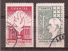 Turkije     Y / T      1414 / 1415      (O) - Oblitérés