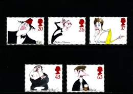 GREAT BRITAIN - 1998  COMEDIANS  SET  MINT NH - Unused Stamps