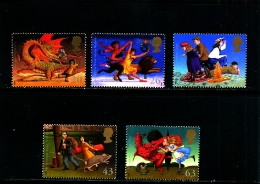 GREAT BRITAIN - 1998  MAGICAL WORLD  SET  MINT NH - Unused Stamps