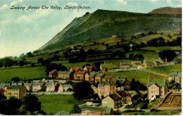 GWYNEDD - LLANFAIRFECHAN - LOOKING ACROSS THE VALLEY Gwy109 - Caernarvonshire