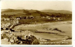 GWYNEDD - CRICCIETH FROM THE CASTLE RP Gwy117 - Merionethshire