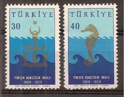 Turkije     Y / T      1444 / 1445        (X) - Oblitérés